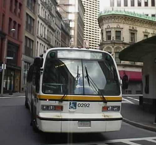 MBTA Boston Novabus RTS 0292